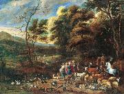 unknow artist Journey to Noah's Ark oil painting reproduction